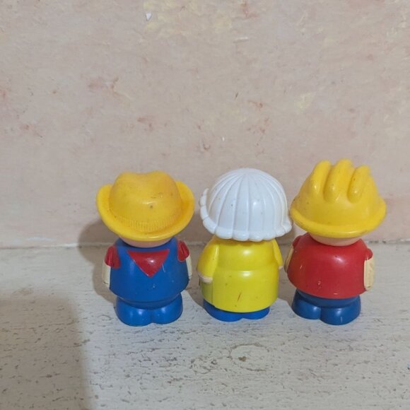 Shelcore Vintage Figurine Set - Farmer Chef & Construction Worker Toys VINTAGE - Picture 3 of 8